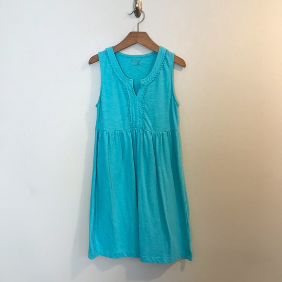 GAP Other - Gap Kids Turquoise Pom Pom Knit Dress XXL 14-16